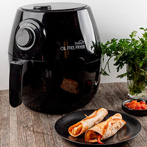 Freidora de Aire 360º | STARLYF Oil Free Fryer | Fríe Sin Aceite | Capacidad 2.3L | 1400W