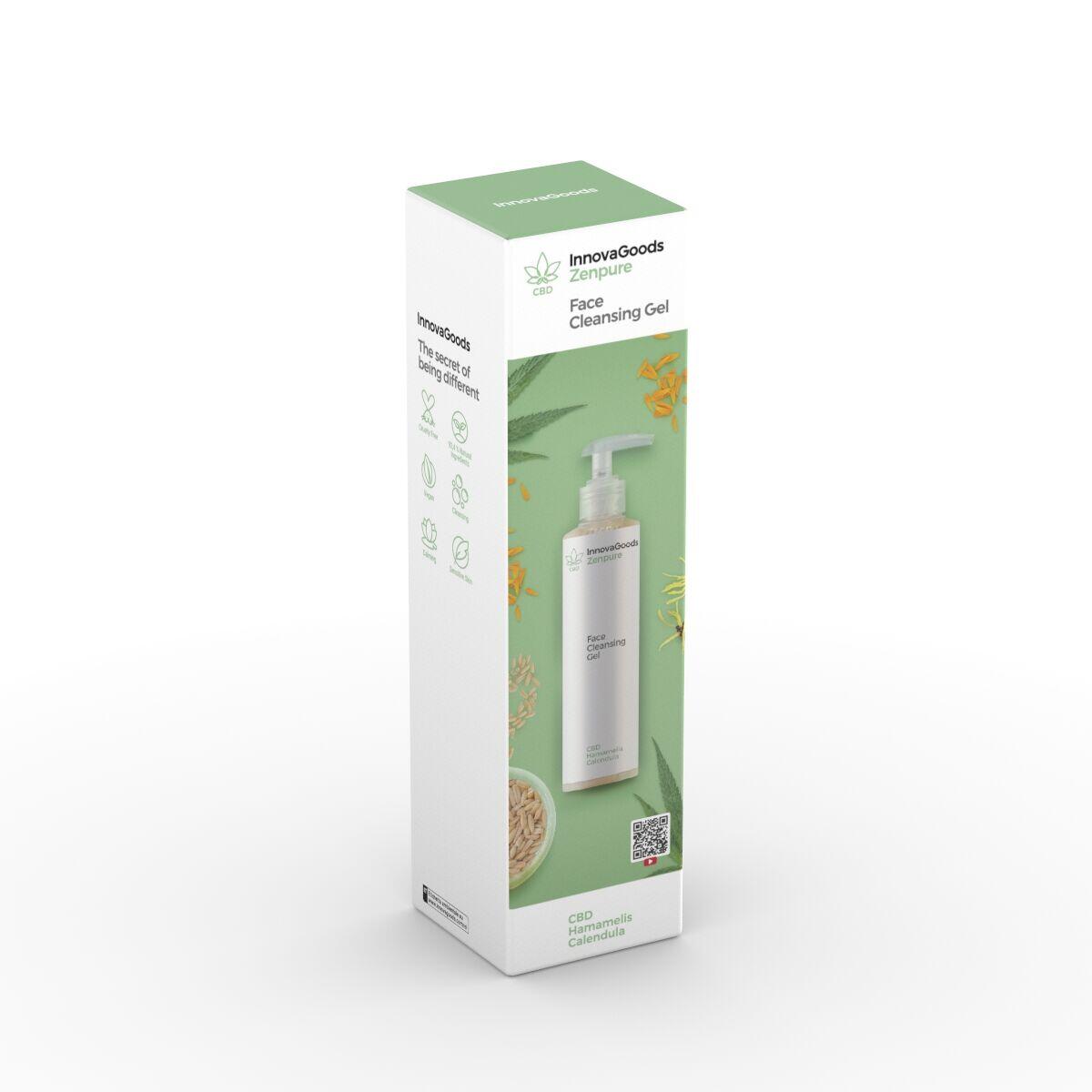 Gel Limpiador Facial CBD "Zenpure" InnovaGoods 200 ml