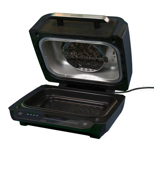 CHEF O MATIC 8 en 1 Supreme - Grill, Horno y Air Fryer 1500W - Pantalla LED