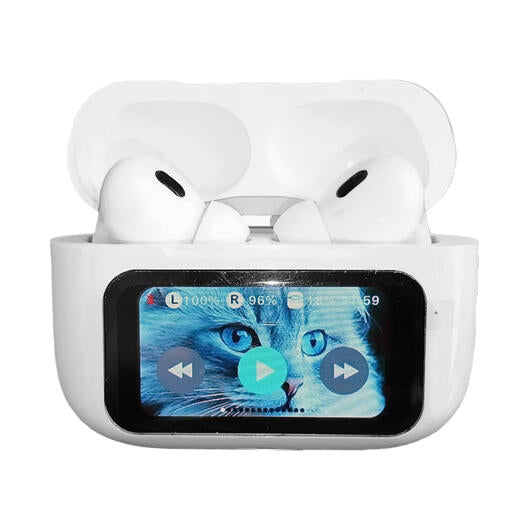 Bluetooth 5.4 Headphones with Touchscreen | ANC+ENC Noise Cancellation | IPX7