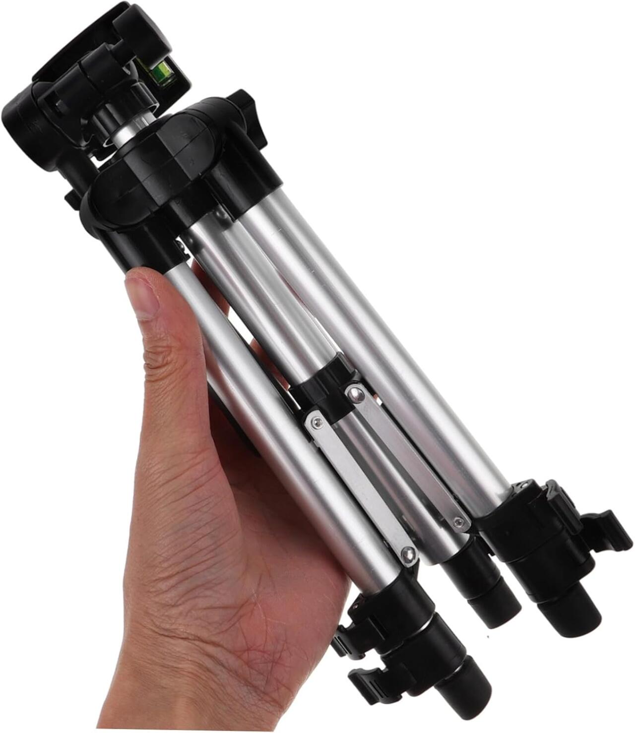 Tripé de Alumínio 120 cm - Leve, Estável e Compatível com Tudo