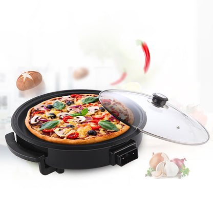 Paellera Eléctrica Multifunción 36 cm | 1500W | Antiadherente | Tapa de Cristal