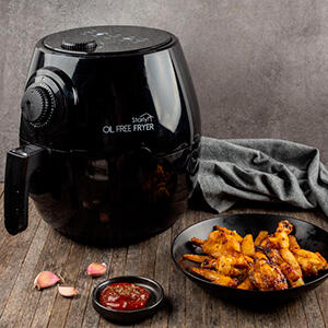 Freidora de Aire 360º | STARLYF Oil Free Fryer  | Fríe Sin Aceite | Capacidad 2.3L | 1400W
