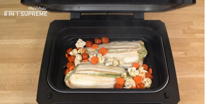 Grill, Horno y Air Fryer 1500W | Pantalla LED | CHEF O MATIC 8 en 1 Supreme | Starlyf
