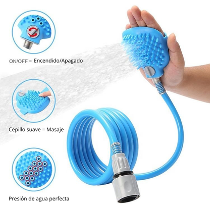 Pet Bathing Hose with Massage | Pet Bathing Tool 228 cm