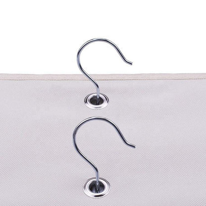 Organizador Suspenso para Armário | 10 Bolsos | Design Aberto | Tecido Oxford e PVC