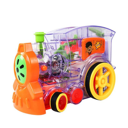 Comboio Dominó Automático | Brinquedo Educativo para Crianças +3 anos
