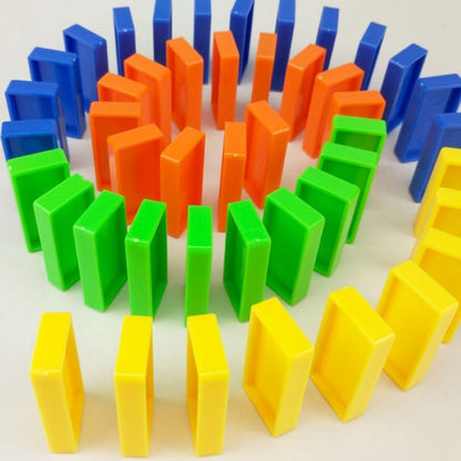 Comboio Dominó Automático | Brinquedo Educativo para Crianças +3 anos