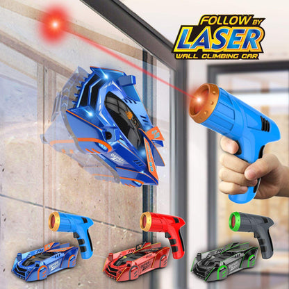 Carro Controlado por Laser | Sobe Paredes e Teto | RC Infantil +5 anos