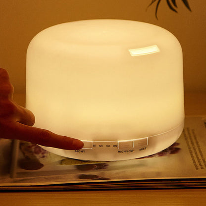 Aroma Diffuser with Remote Control - 450ml Multicolor LED Ultrasonic Humidifier