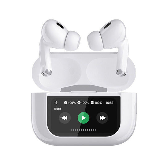 Auriculares Bluetooth 5.4 GS Pro TWS | Pantalla Táctil | Cancelación de Ruido ANC+ENC | IPX7