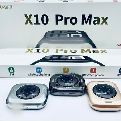 Smartwatch X10 Pro Max | Pantalla AMOLED 2,01" | Llamadas Bluetooth y Monitoreo | IP68