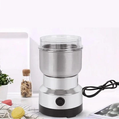 Moedor de Café Elétrico 150W | 4 Lâminas de Aço Inoxidável | Especiarias e Ervas