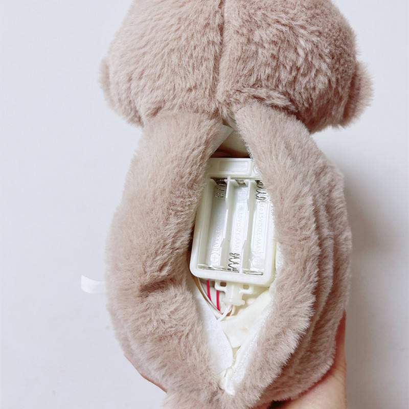 Otter la Nutria que Respira – Peluche Interactivo con Música Relajante y Suave Luz