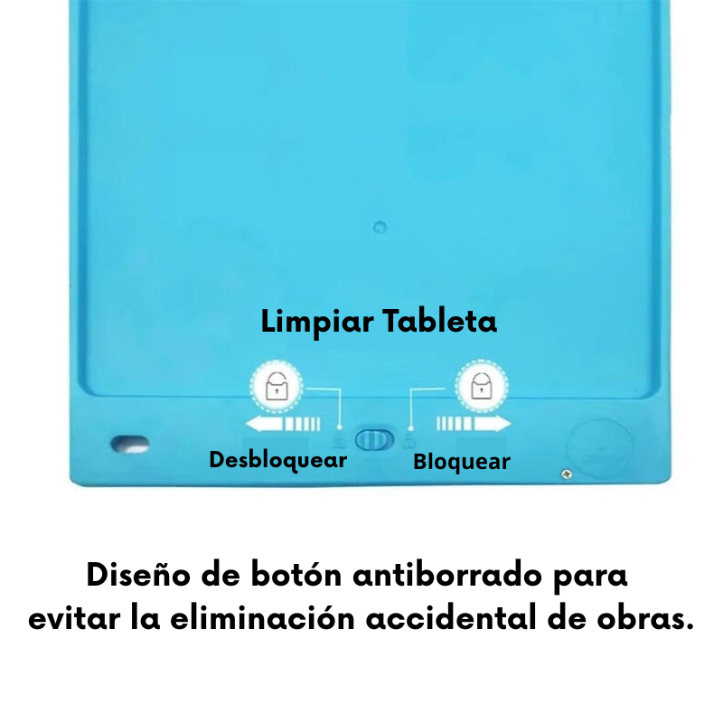 Tablet de Escrita LCD 12" para Crianças e Adultos - Reutilizável