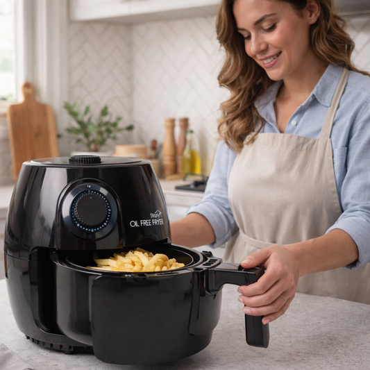 STARLYF Oil Free Fryer 1400W | Freidora de Aire 360º | Fríe Sin Aceite | Capacidad 2.3L