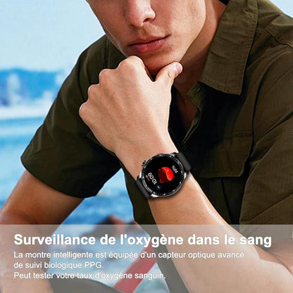 Smartwatch MS3 Hombre | Llamada Bluetooth | Monitor de Sueño | Android e iOS