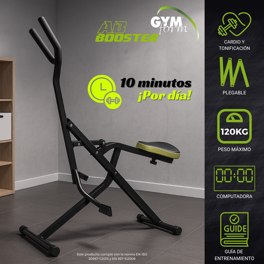 GYMFORM AB Booster Plus | Máquina de Fitness | Equipo de Musculación Completo