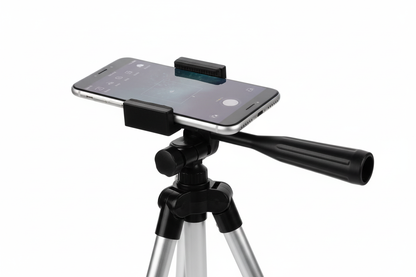 Detalle cabezal con smartphone