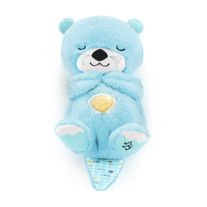 Lontra, a Lontra que Respira – Peluche Interativo com Música Relaxante e Luz Suave