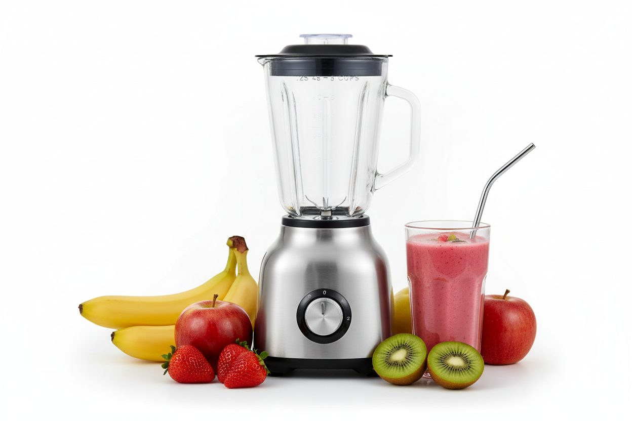 Licuadora con frutas