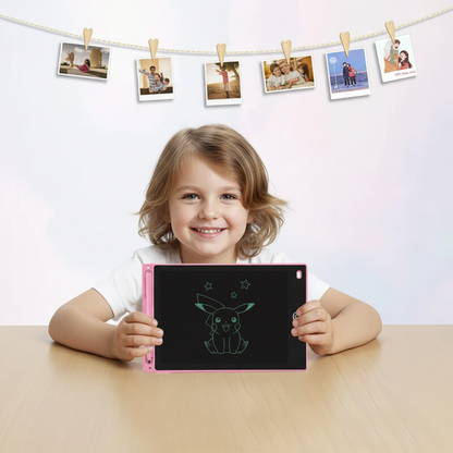 Tablet de Escrita LCD 12" para Crianças e Adultos - Reutilizável