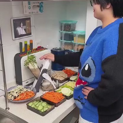 Multifunctional Vegetable Cutter - Manual Kitchen Mandoline.