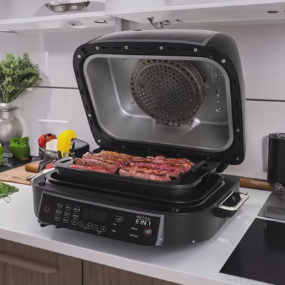 Forno, Grelhador e Fritadeira de Ar Multifunções | Chef-O-Matic 8 in 1 Oven Grill | 1500W