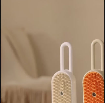 Escova de Vapor para Animais de Estimação Recarregável USB - Pack de 2 Unidades