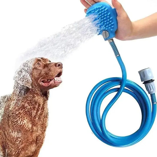 Manguera para Bañar Mascotas con Masaje | Pet Bathing Tool 228 cm