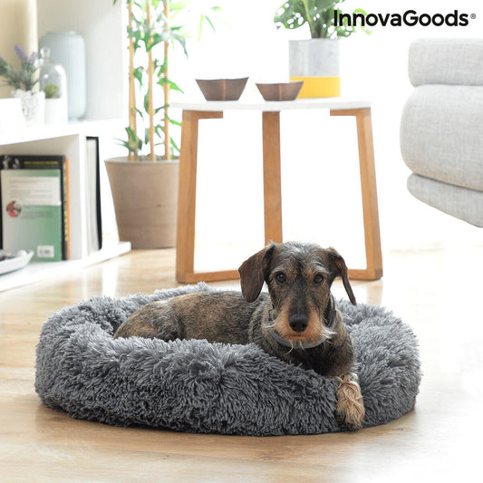 Cama Antiestrés para Mascotas | Tamaño pequeño a mediano Ø 60 cm | Bepess InnovaGoods