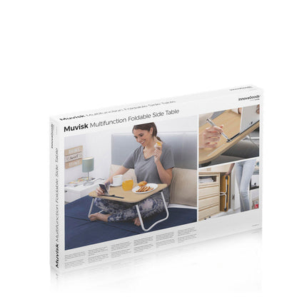 Mesa Plegable Auxiliar Multiuso "Muvisk" InnovaGoods | Portátil para Cama y Sofá