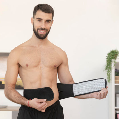 Cinta Térmica Postural com Ímanes de Turmalina | Efeito Calor | Unissexo | Tourmabelt InnovaGoods