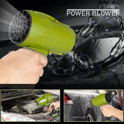 STARLYF Power Blower - Cordless Turbo Air Blower - 120 km/h - Rechargeable 
