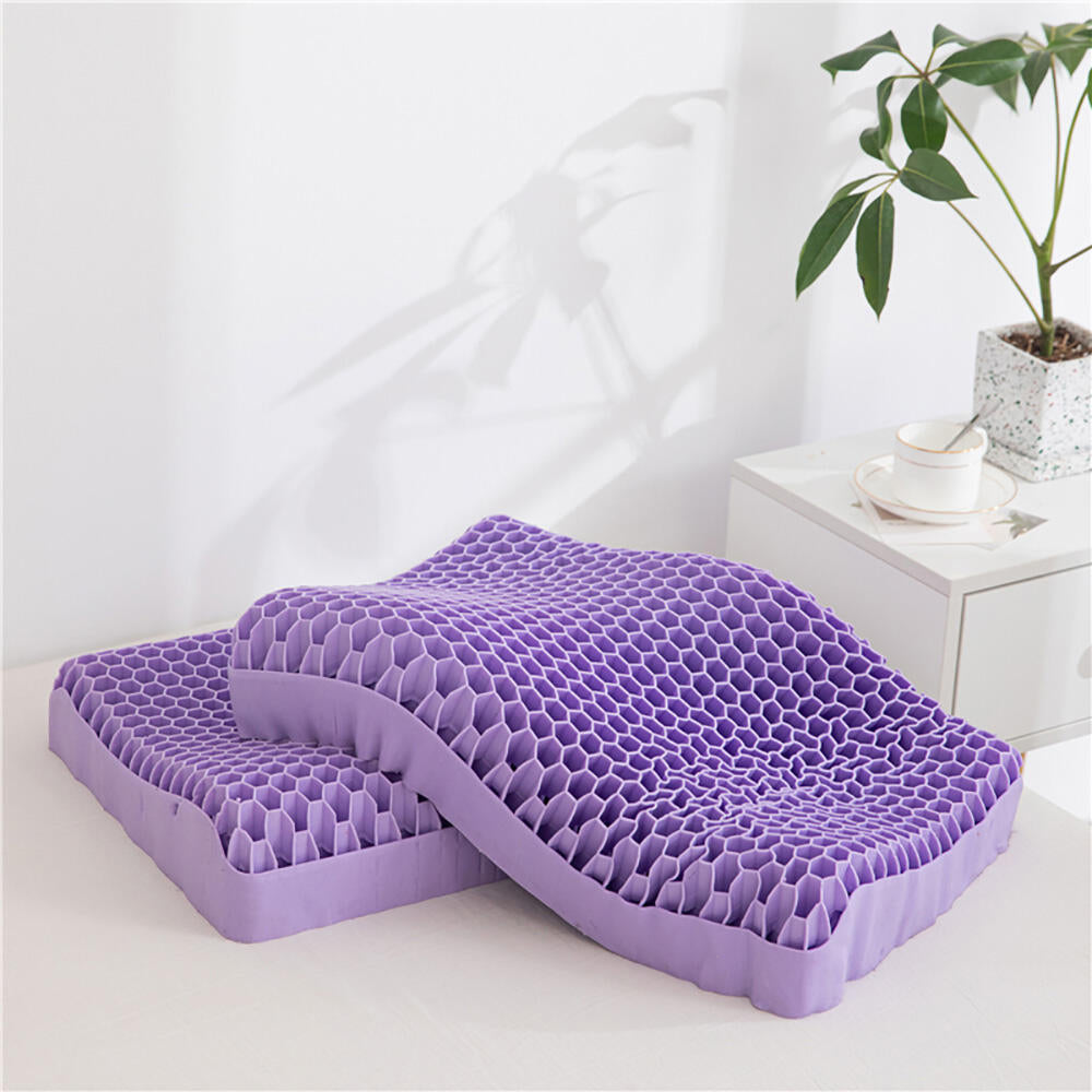 Almofada Cervical 3D WE Houseware | Estrutura de Colmeia | Anti-Dores de Pescoço