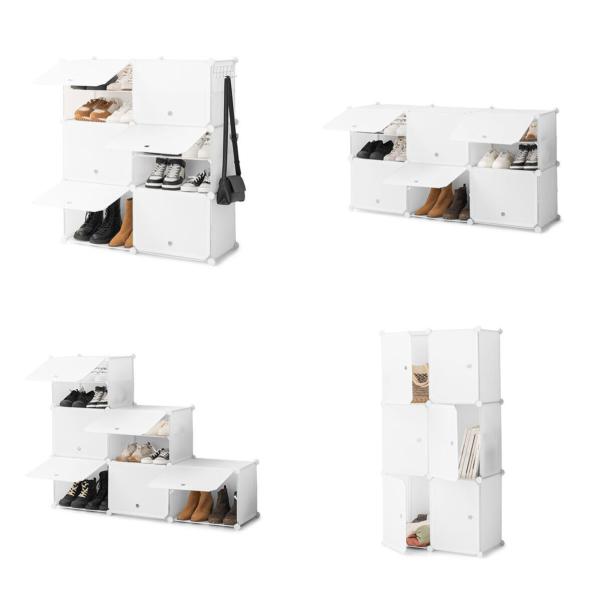 Sapateira Modular Portátil InnovaGoods | Cor Branca