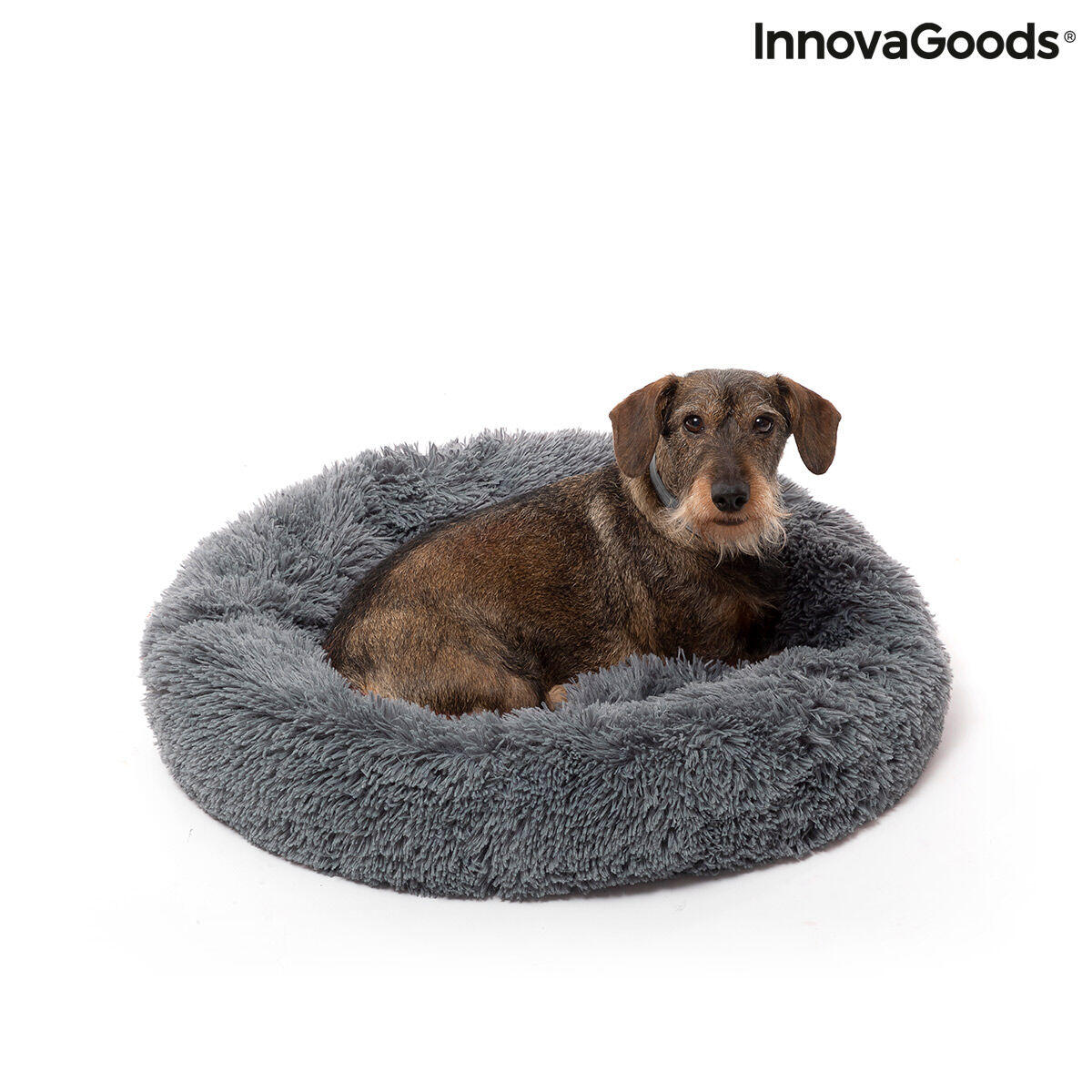 Cama Antiestresse para Animais de Estimação | Pequena a Média Ø 60 cm | Bepess InnovaGoods