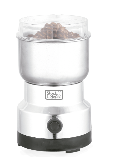 Moedor de Café Elétrico 150W | 4 Lâminas de Aço Inoxidável | Especiarias e Ervas