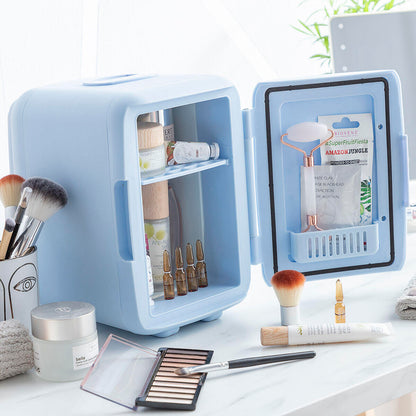 Mini Nevera para Cosméticos 4L | Frío y Calor | Azul | Frecos InnovaGoods