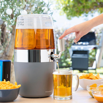 Dispensador de Bebidas Refrigerante 4L | Con 2 Depósitos de Hielo | Freer InnovaGoods