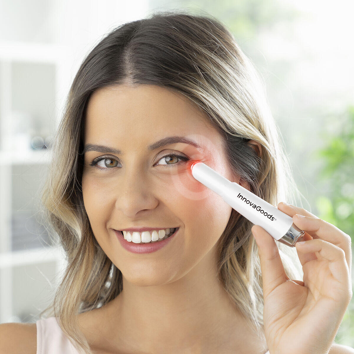 Masajeador de Ojos con Fototerapia, Termoterapia y Vibración | Antiedad | "Therey" InnovaGoods