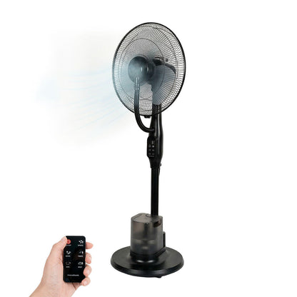 Ventilador de Pie Nebulizador con Mando a Distancia | 90W | 3L | Sprair InnovaGoods