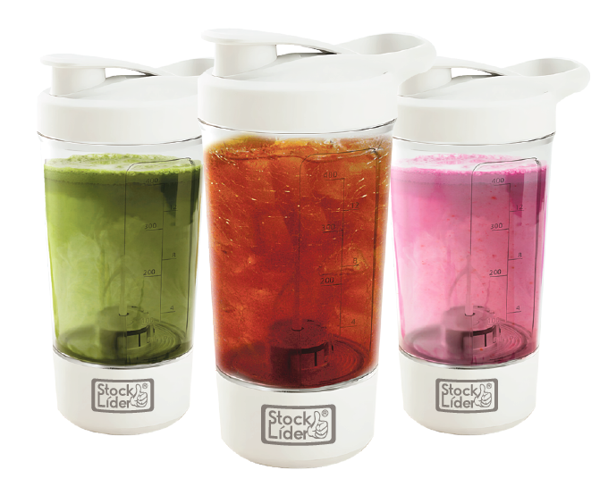 Vaso Misturador Elétrico 7.000 rpm | 400ml | Recarregável USB-C | Sem BPA | Stock Líder