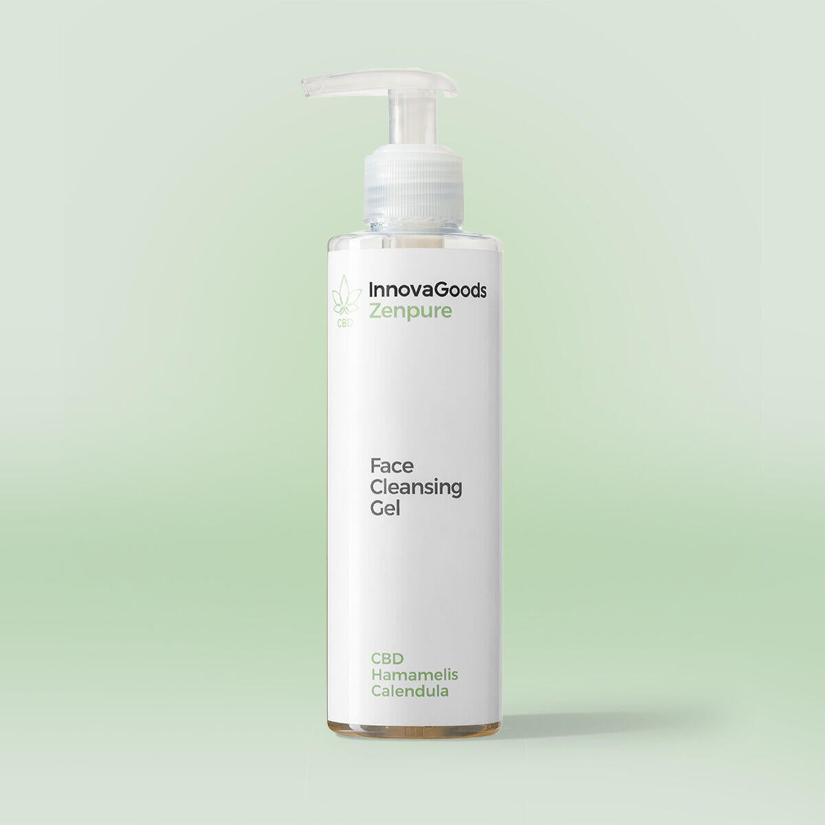 Gel Limpiador Facial CBD "Zenpure" InnovaGoods 200 ml