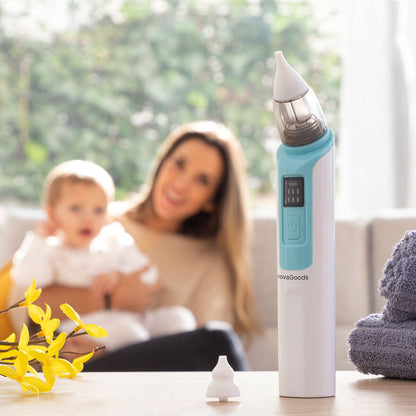 Aspirador Nasal Recarregável para Bebés e Crianças | Seguro e Eficaz | Nizi InnovaGoods