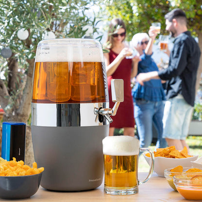 Dispensador de Bebidas Refrigerante 4L | Con 2 Depósitos de Hielo | Freer InnovaGoods