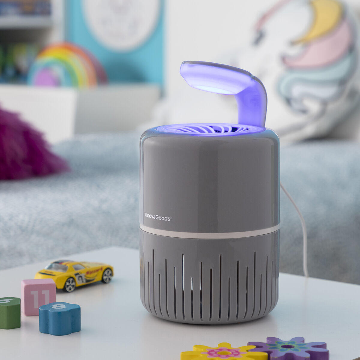 Lâmpada Antimosquitos por Sucção LED UV | Sem Químicos | Silenciosa | InnovaGoods