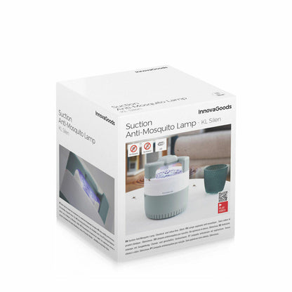 Lâmpada Antimosquitos por Sucção 6 LED UV | Silenciosa | Sem Químicos | USB | InnovaGoods