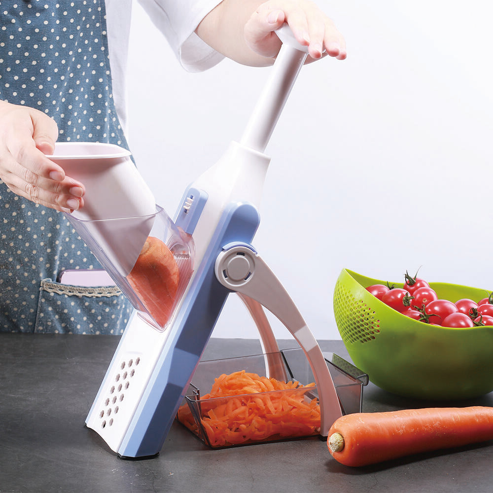 Multifunctional Vegetable Cutter - Manual Kitchen Mandoline.