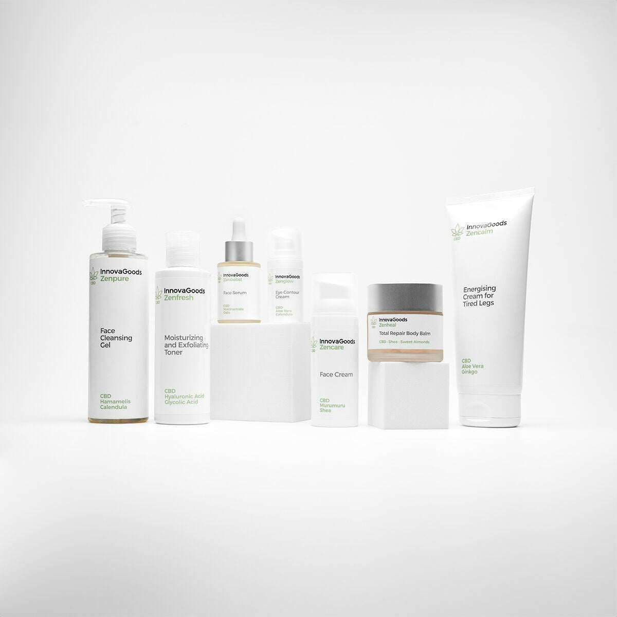 Tónico Facial Hidratante y Exfoliante CBD "Zenfresh" InnovaGoods 150 ml